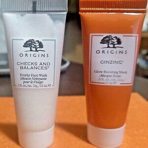 O2 ITEMS FOR ONE PRICE!: ORIGINS GINZING GLOW-BOOSTING MASK WITH MINERAL OPTICS